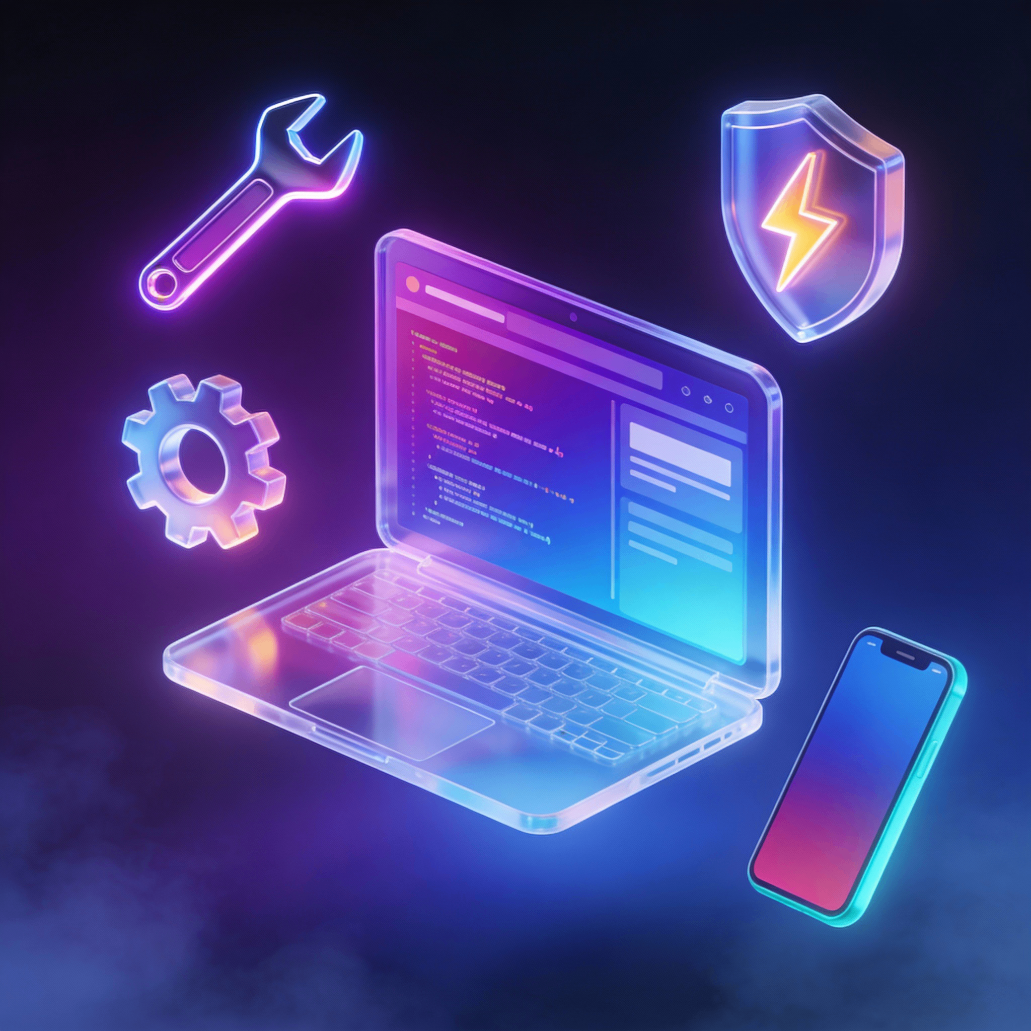 Fast website repair and technical support